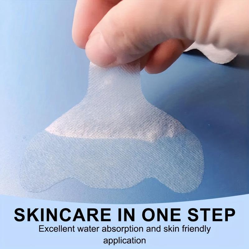 100pcs Blackhead Remover Nose Paste Makeup Pad - Nose Cleaning Sticker