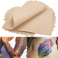 10Pcs Blank Tattoo Practice Skin Double Sides Microblading Practice Skin