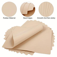 10Pcs Blank Tattoo Practice Skin Double Sides Microblading Practice Skin
