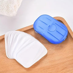 Mini Disposable Soap Tablets for Travel Outdoor Personal Cleaning