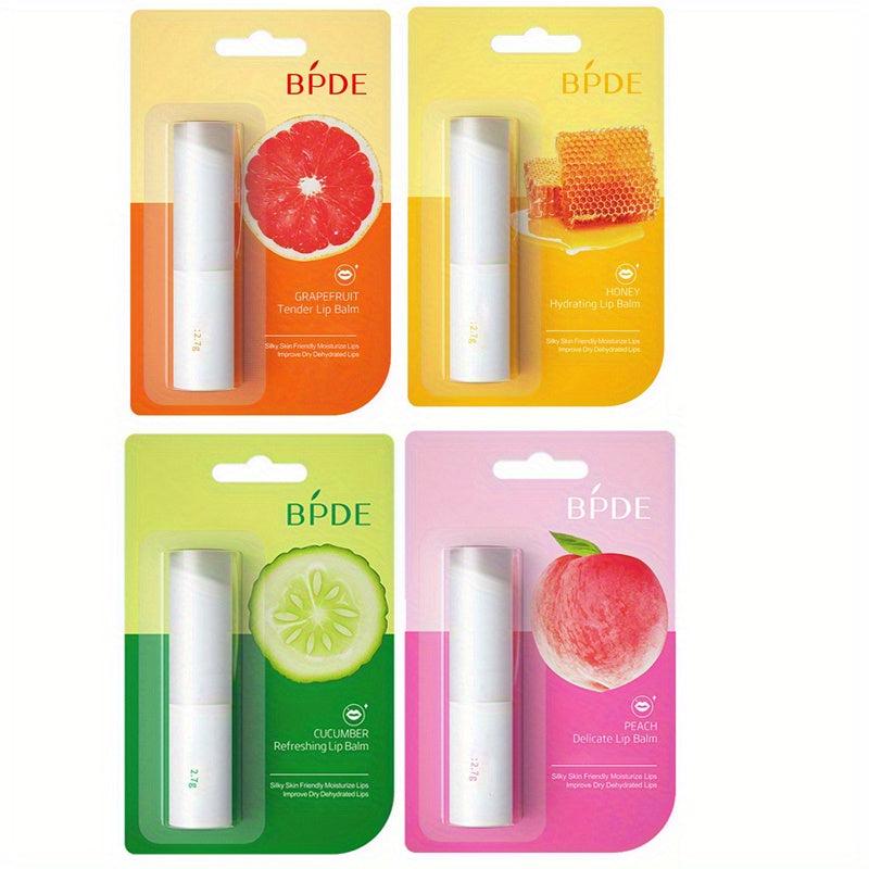 Moisturizing Lip Balm Set Prevent Dryness Nourishing Fade Lip Line