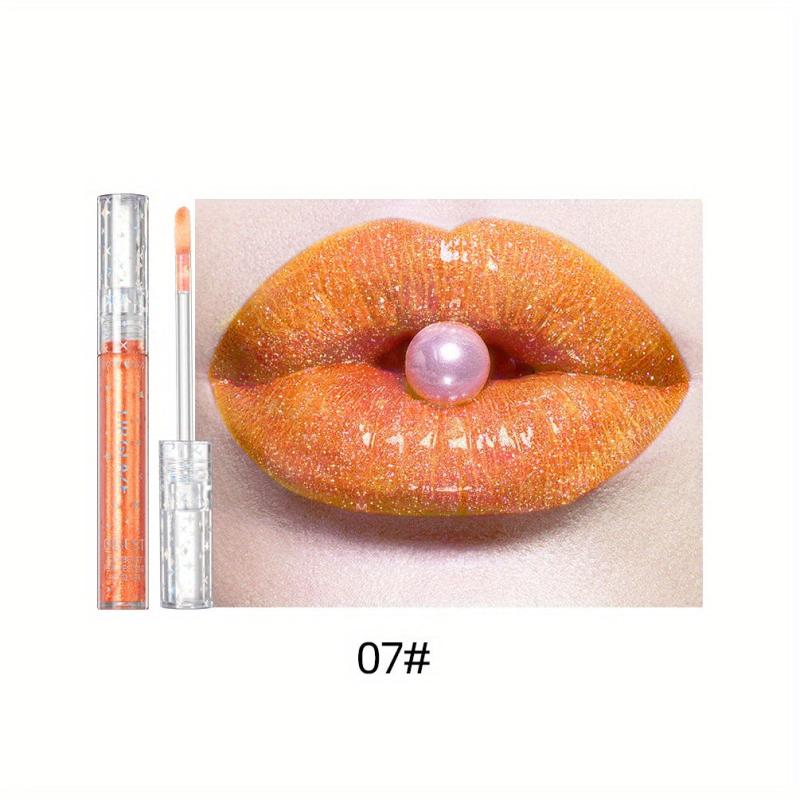 Diamond Glitter Lip Gloss Waterproof Mirror Lustrous