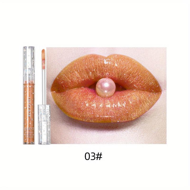 Diamond Glitter Lip Gloss Waterproof Mirror Lustrous
