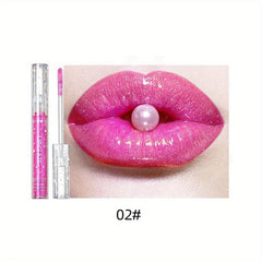 Diamond Glitter Lip Gloss Waterproof Mirror Lustrous