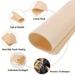 20pcs Double Sided Microblading Practice Skin for Eyebrow and Lips