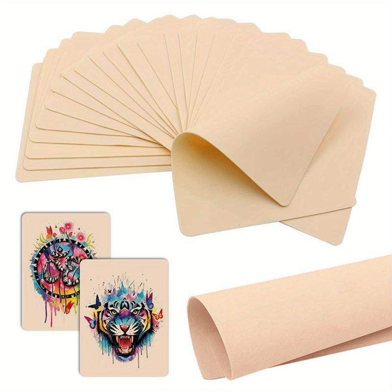 20pcs Double Sided Microblading Practice Skin for Eyebrow and Lips