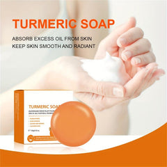 Turmeric Hand Soap 100g Face Wash Moisturizing Ginger Soap
