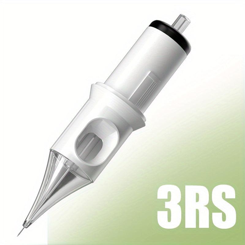 20Pcs Tattoo Cartridge Needles Disposable Standard Round Liner For Artists