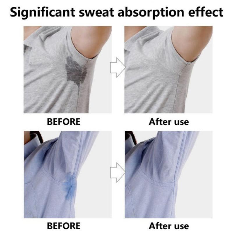 Underarm Sweat Pads Armpit Sweat Absorbing Guards Disposable 20pcs