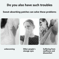 Underarm Sweat Pads Armpit Sweat Absorbing Guards Disposable 20pcs