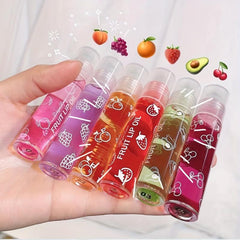 Fruity Flavors Hydrating Lip Gloss with Tinted Balm