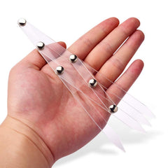 Acrylic Triangle Eyebrow Measurement Ruler for Permanent Makeup