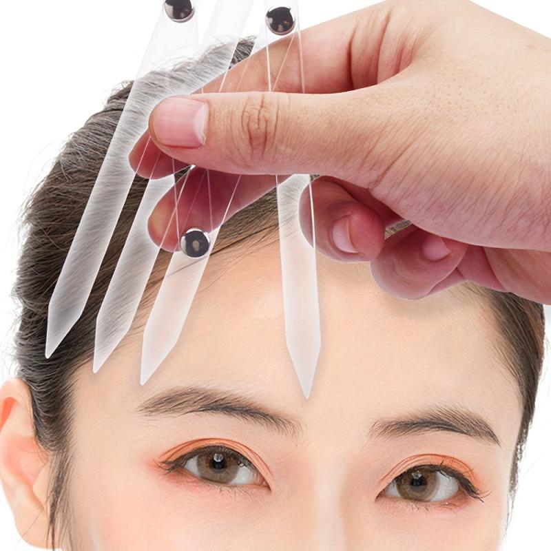 Acrylic Triangle Eyebrow Measurement Ruler for Permanent Makeup
