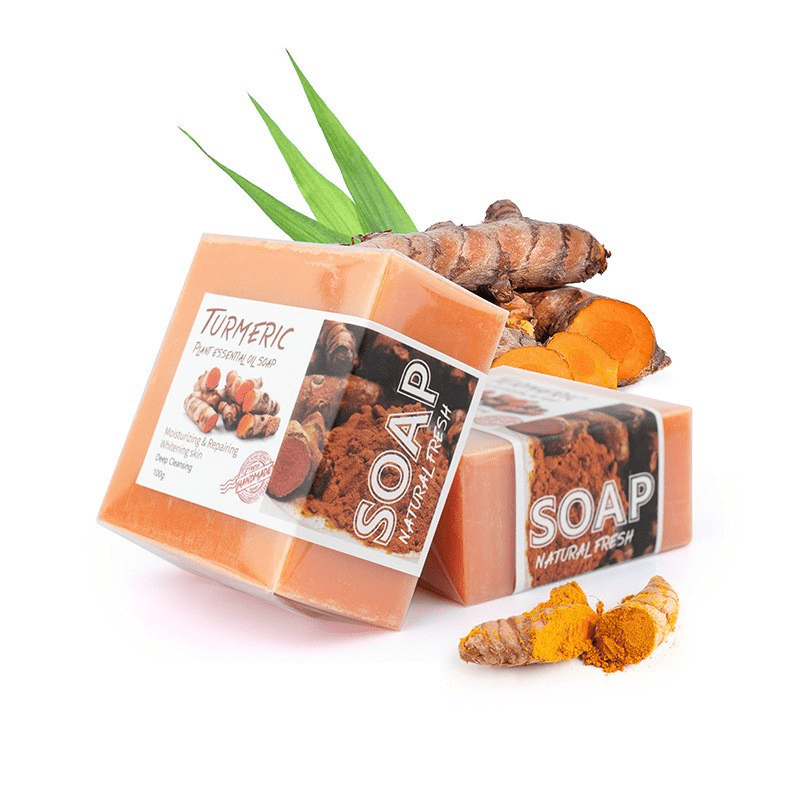 Turmeric Soap for Face and Body Cleansing - 100g
