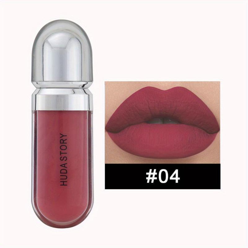 Women Liquid Lip Gloss Waterproof Stain Lipstick Set