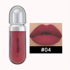 Women Liquid Lip Gloss Waterproof Stain Lipstick Set