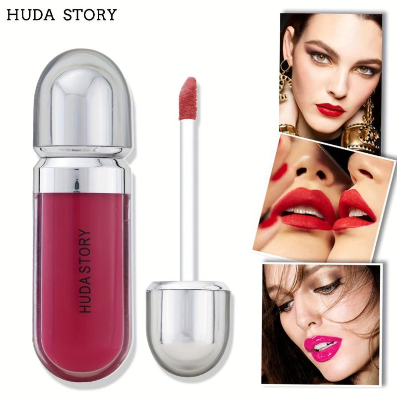Women Liquid Lip Gloss Waterproof Stain Lipstick Set