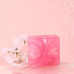Double Sided Facial Brush + Rose Essential Soap
