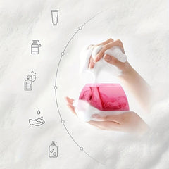 Double Sided Facial Brush + Rose Essential Soap