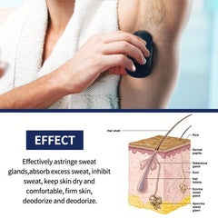 Men's Antiperspirant Walking Beads Deodorizing Odor Removal Ball