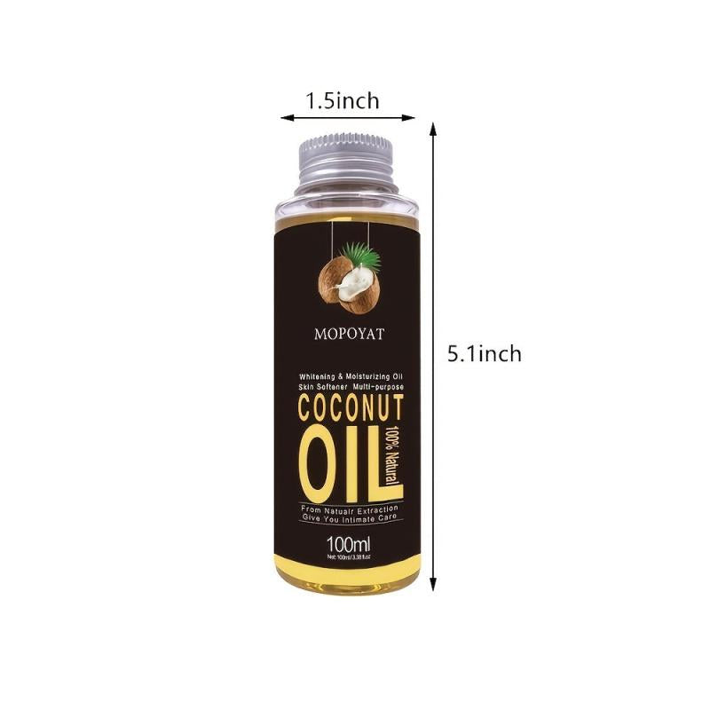 100ml Coconut Moisturizing for Face Skin & Hair Non-irritating Massage Essential