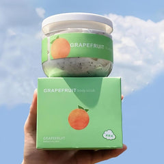 Grapefruit Peach Avocado Body Scrub 220ml