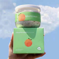 Grapefruit Peach Avocado Body Scrub 220ml