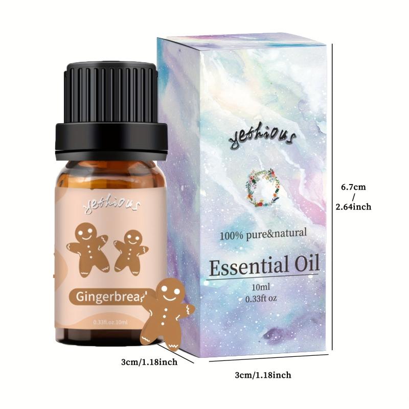 10ml Halloween Gingerbread Fragrance Oil for Aromatherapy & Candle Making