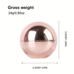 Vegan Organic Rose Lip Balm Golden Ball