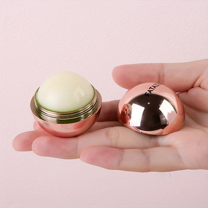 Vegan Organic Rose Lip Balm Golden Ball