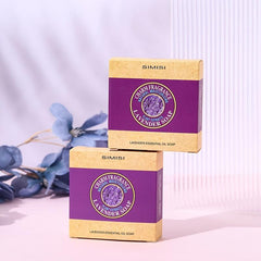 Lavender Soap Double Sided Face Wash Brush Face Soap