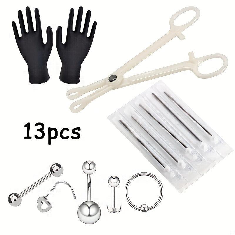 Surgical Steel Nose Rings Piercing Jewelry