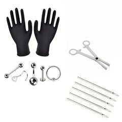 Surgical Steel Nose Rings Piercing Jewelry