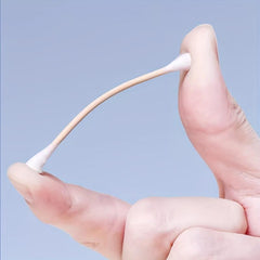 300pcs Disposable Cotton Swabs Double Round Tip Ear Nose Clean Beauty Tools