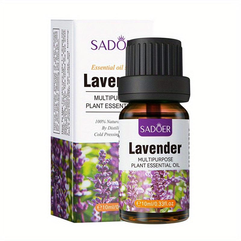 Rose Rosemary Lavender Chamomile Essential Oils Set for Skin, Body, Hair Care