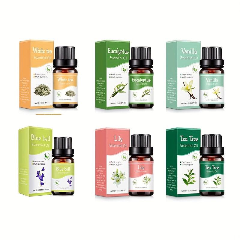 Organic Essential Oils - Aromatherapy Diffuser Set