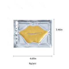 10Pcs Crystal Lip Mask Patches Nourishing Hydrating Lip Skin Lip Gloss