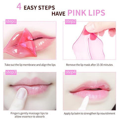 10Pcs Crystal Lip Mask Patches Nourishing Hydrating Lip Skin Lip Gloss