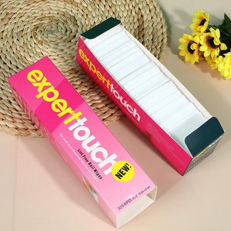 325pcs Nail Wipes for Gel Polish Removal & Manicure 100% Cotton 100% Lint 1