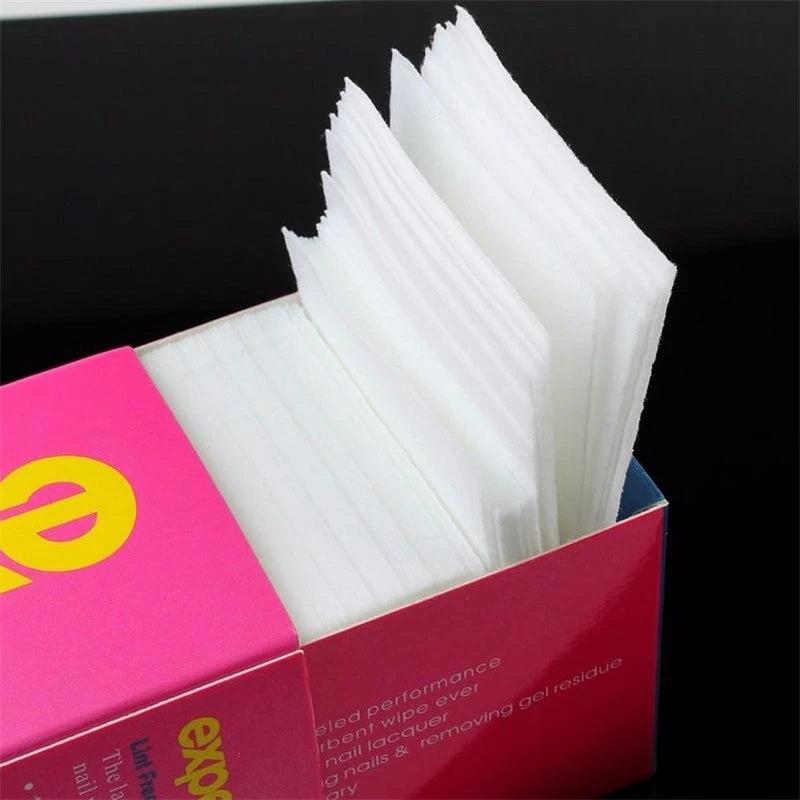 325pcs Nail Wipes for Gel Polish Removal & Manicure 100% Cotton 100% Lint 1