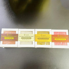 4pcs Exfoliating Bath Soap Deep Cleansing Skin Gentle Unisex