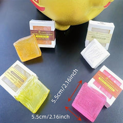 4pcs Exfoliating Bath Soap Deep Cleansing Skin Gentle Unisex