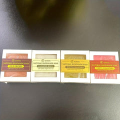 4pcs Exfoliating Bath Soap Deep Cleansing Skin Gentle Unisex