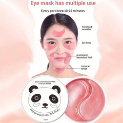 Peptide Copper Retinol & Night Eye Patches for Dark Circles Puffiness Hydrating