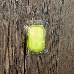 10pcs Disposable Soap Box Travel Portable Soap Sheet Student Carry On