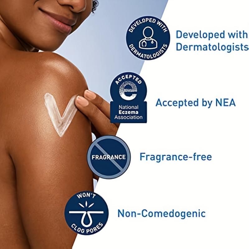 Hydrating Moisturizing Cream for Dry Skin with Hyaluronic Acid & Ceramides