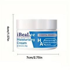Hydrating Moisturizing Cream for Dry Skin with Hyaluronic Acid & Ceramides