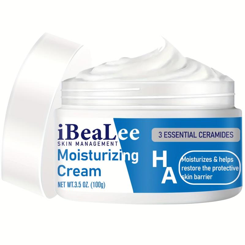 Hydrating Moisturizing Cream for Dry Skin with Hyaluronic Acid & Ceramides