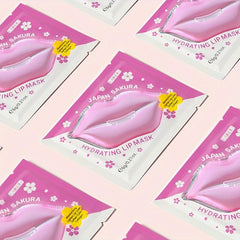 Sakura Lip Care Pack Lip Mask & Balm Set Moisturizing for Chapped Lips