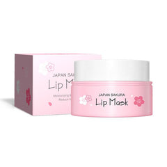 Sakura Lip Care Pack Lip Mask & Balm Set Moisturizing for Chapped Lips